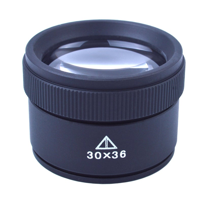 BronaGrand 30X Optics Loupes Magnifier Loop Microscope Magnifying Glass Lens Portable for Jeweler,Coins,Stamps - Image 1